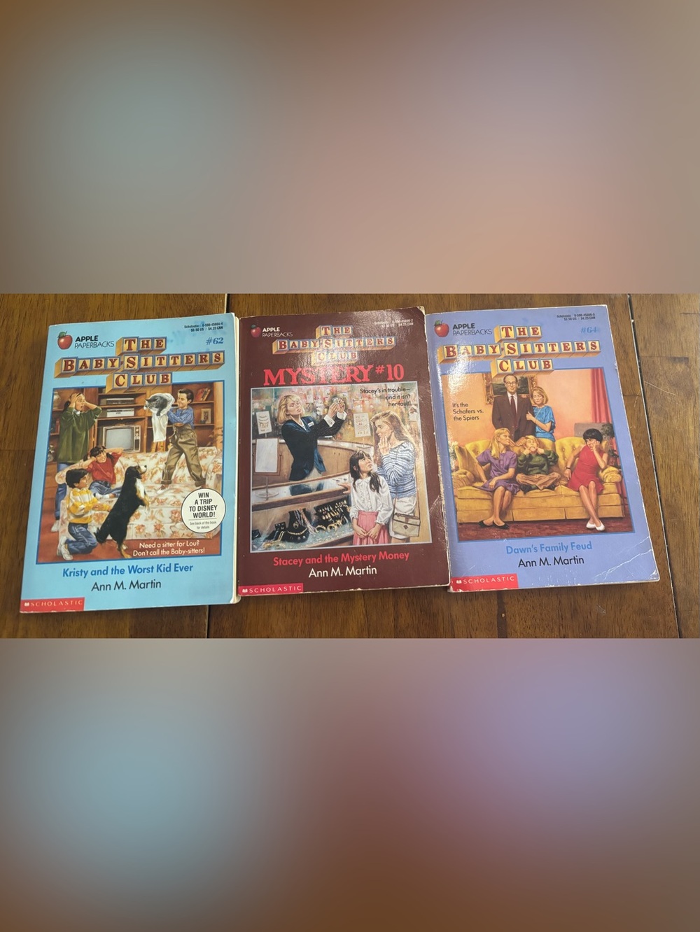 Lot of 3 The Baby-Sitters Club Books